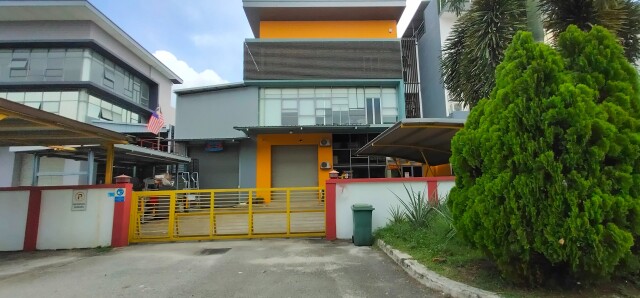 Puchong Taman Meranti Jaya 3-Storey Semi-D Factory for Rent, Jalan MJ 15