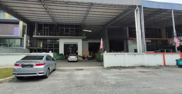 Taman Perindustrian Meranti Jaya, Jalan MJ 16, Semi Detached Factory for Rent